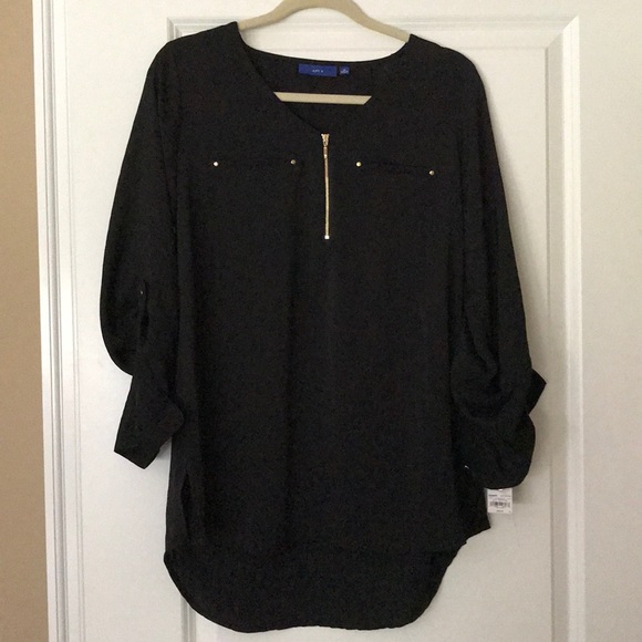 Apt. 9 Black Top - Picture 1 of 12